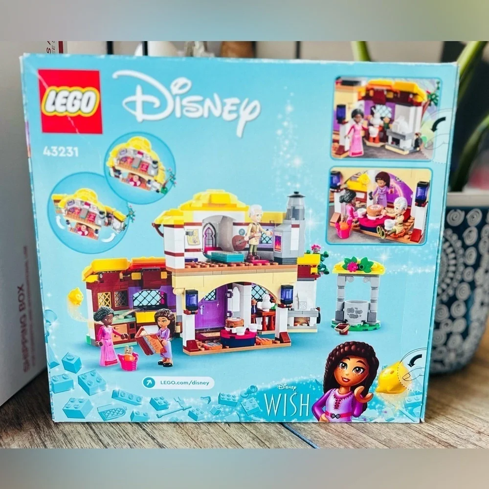 LEGO Disney Asha's Cottage (set number 43231), inspired by Disney's Wish movie
